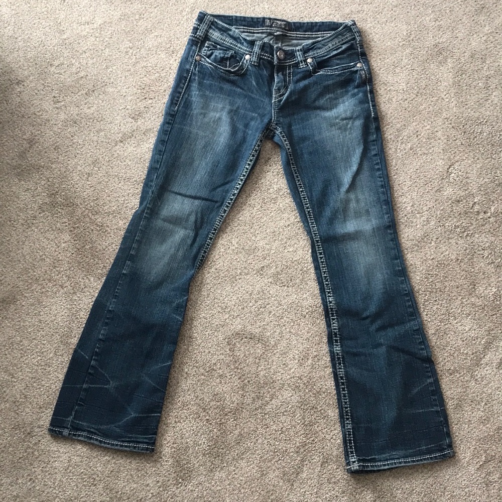 Silver Aiko Bootcut Jeans